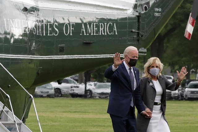 Joe Biden y su esposa, Jill