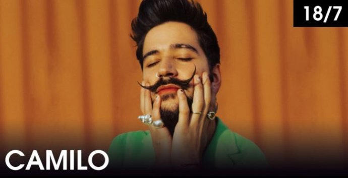 Cartel del segundo concierto de Camilo en Starlite