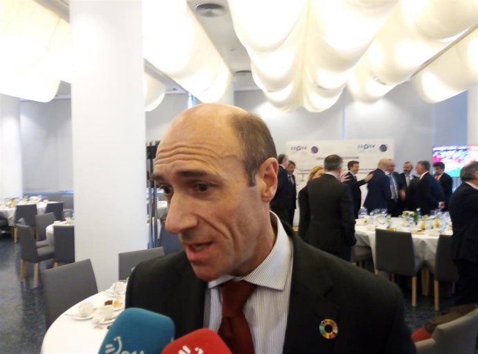 Archivo - Eduardo Zubiaurre, presidente de Confebask