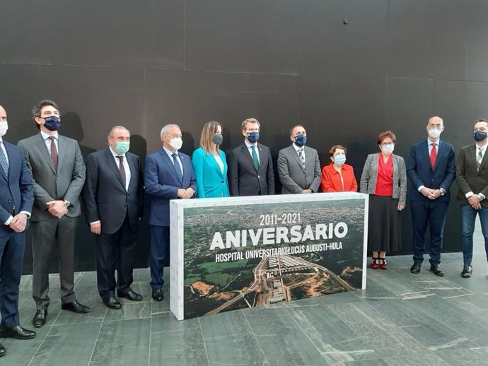 Acto en Lugo con motivo del X aniversario del HULA.