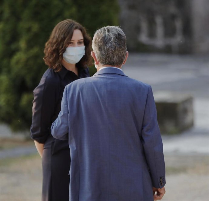 La presidenta de la Comunidad de Madrid, Isabel Díaz Ayuso