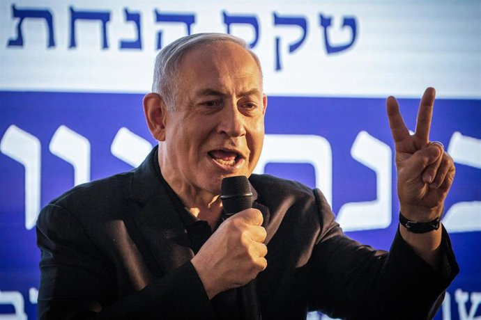 Archivo - El primer ministro de Israel, Benjamin Netanyahu