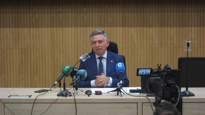 El presidente de la Audiencia de Córdoba, Francisco Sánchez Zamorano.