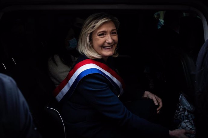 Marine Le Pen, líder de Agrupación Nacional