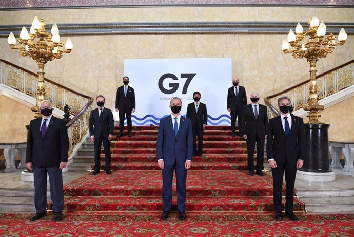 Reunión del G7 en Londres. 