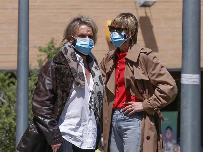 Nacho Cano y su novia