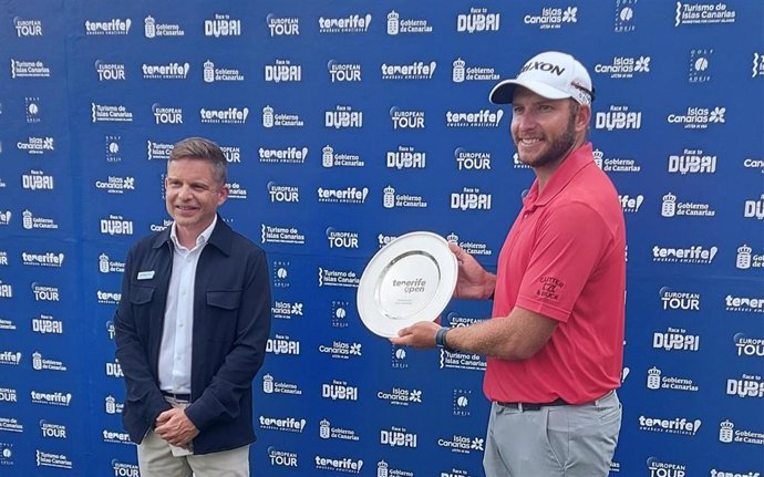 Dean Burmester, vencedor del Tenerife Open
