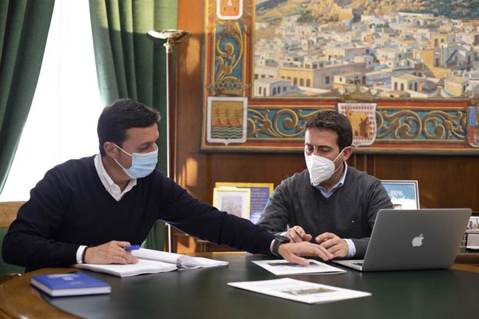 Archivo - Javier Aureliano García y Óscar Liria