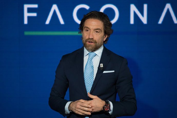 Archivo - Gerardo Pérez, presidente de Faconauto, en el XXX Congreso & Expo de la asociación. 