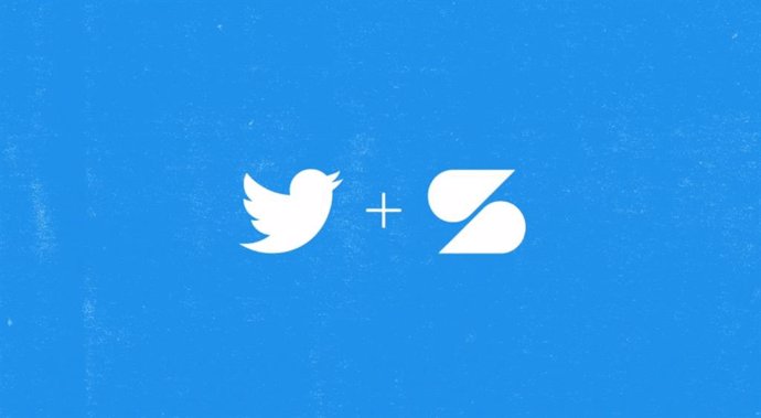 Logos de Twitter y Scroll.