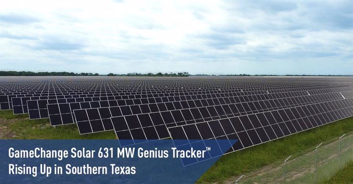 GameChange Solar 631 MW Genius Tracker Rising Up in Southern Texas