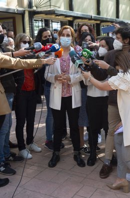 La candidata de Más Madrid a la Presidencia de la Comunidad de Madrid, Mónica García 