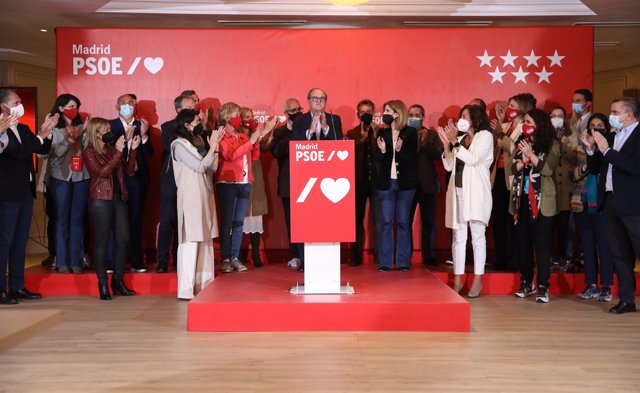 El candidato del PSOE a la Presidencia de la Comunidad de Madrid, Angel Gabilondo