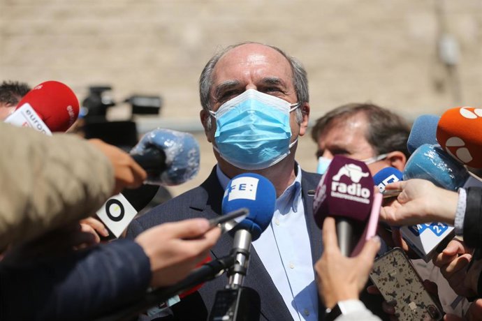 El candidato del PSOE a la Presidencia de la Comunidad de Madrid, Ángel Gabilondo 