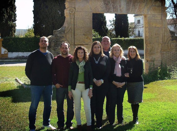 El grupo investigador del área de agricultura y medio ambiente del Ifapa Alameda del Obispo.