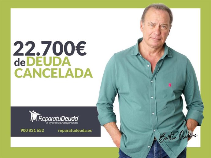 Bertín Osborne, imagen oficial de Repara Tu Deuda.