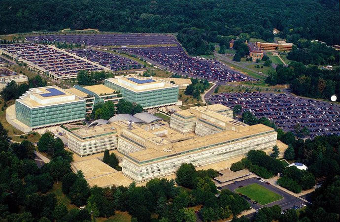 Cuartel general de la CIA en Langley, Virginia.