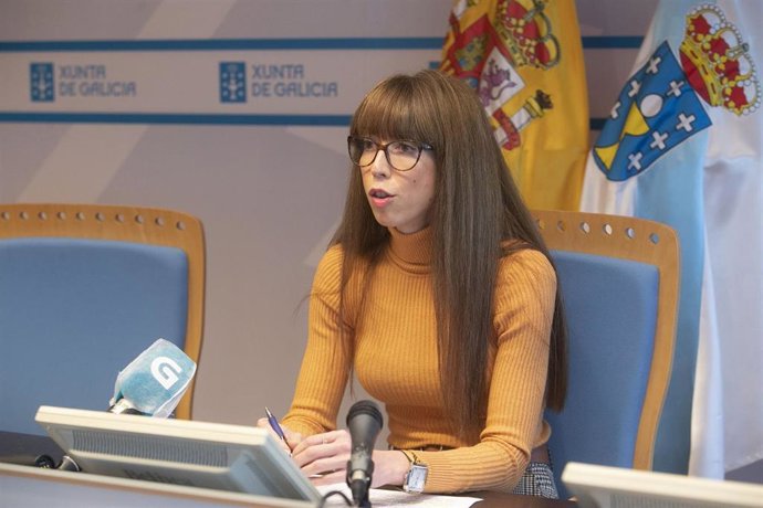 Archivo - La directora xeral de Formación e Colocación, Zeltia Lado
