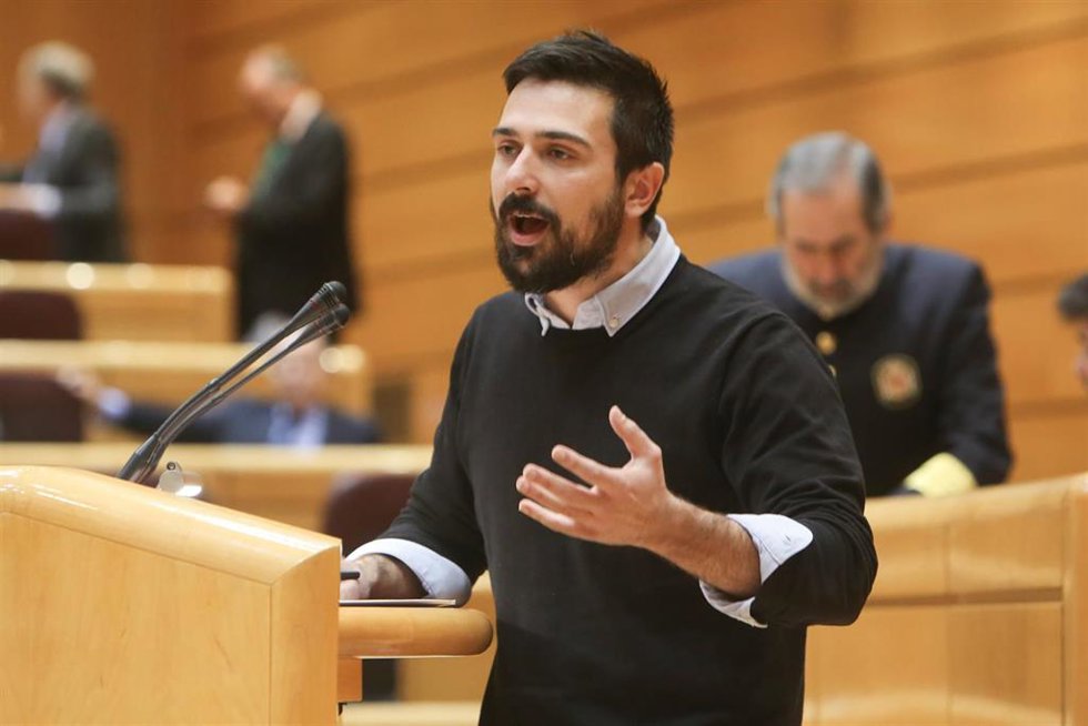 Archivo - Imagen de recurso del exportavoz de Podemos en el Senado, Ramón Espinar.