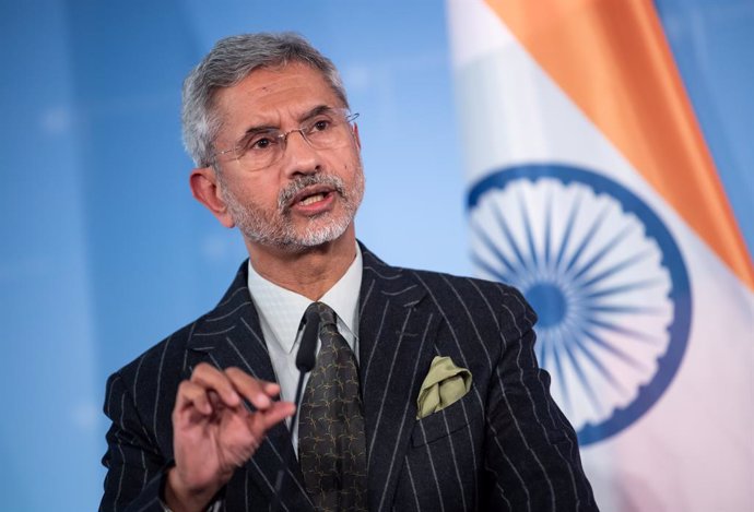 Archivo - 19 February 2020, Berlin: Indian Foreign Minister Subrahmanyam Jaishankar and German counterpart Heiko Maas (not pictured) hold a joint press conference following their meeting at the Federal Foreign Office. Photo: Bernd von Jutrczenka/dpa