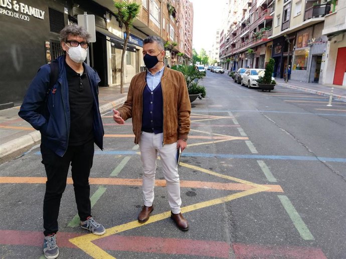 Escobar y Lasanta, en la calle Fundición