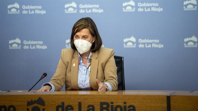 Archivo - La portavoz del Gobierno riojano, Sara Alba