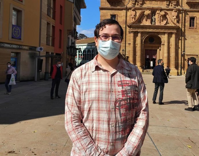 Archivo - El concejal del PSOE en el Ayuntamiento de  Oviedo, Diego Valiño.