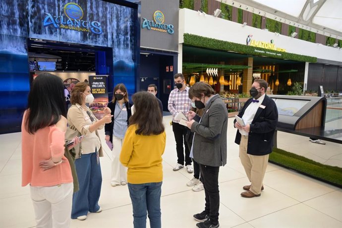Prácticas del alumnado de la Asociación Argadini en intu Xanadú
