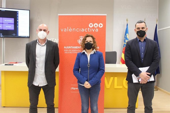 La concejala de Desarrollo Innovador, Pilar Bernabé, en el balance del Pla Resistir