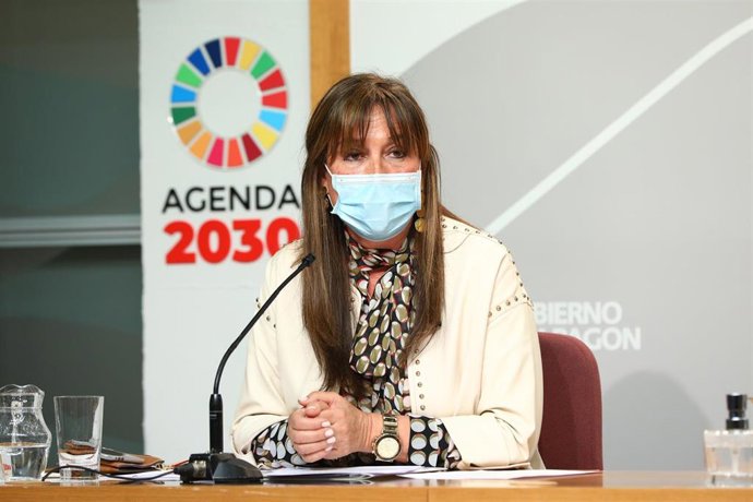 La consejera de Sanidad del Gobierno de Aragón, Sira Repollés.