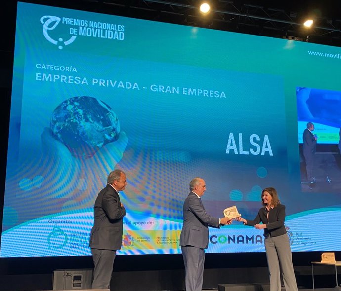 Alsa, Premio Nacional de Movilidad por su estrategia medioambiental