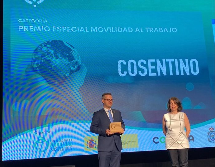 Acto de recepción del premio