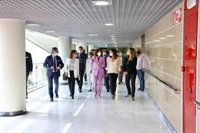La presidenta Armengol y la ministra Montero visitan el Centro de Simulación del Hospital Universitario Son Espases