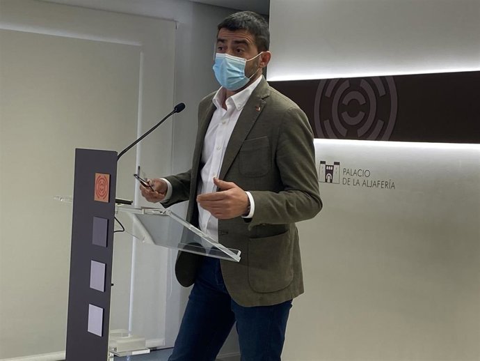 El diputado de IU, Álvaro Sanz