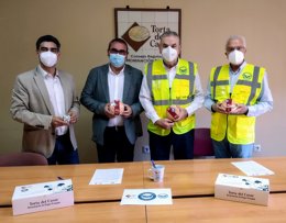 Convenio DOPTorta del Casar y Banco de Alimentos