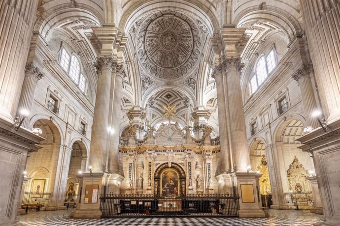 Interior de la Catedral de Jaén.