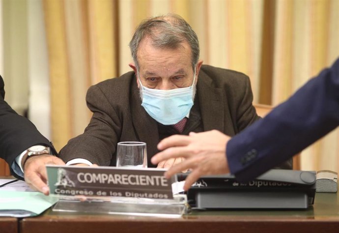 Archivo - El Defensor del Pueblo en funciones, Francisco Fernández Marugán, preside la Comisión Mixta de Relaciones con el Defensor del Pueblo en el Congreso de los Diputados, en Madrid, (España), a 26 de noviembre de 2020. Fernández utilizará su interv