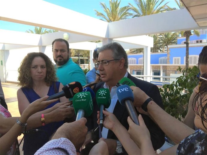 Archivo - Juan Ignacio Zoido (PP) en una imagen de archivo