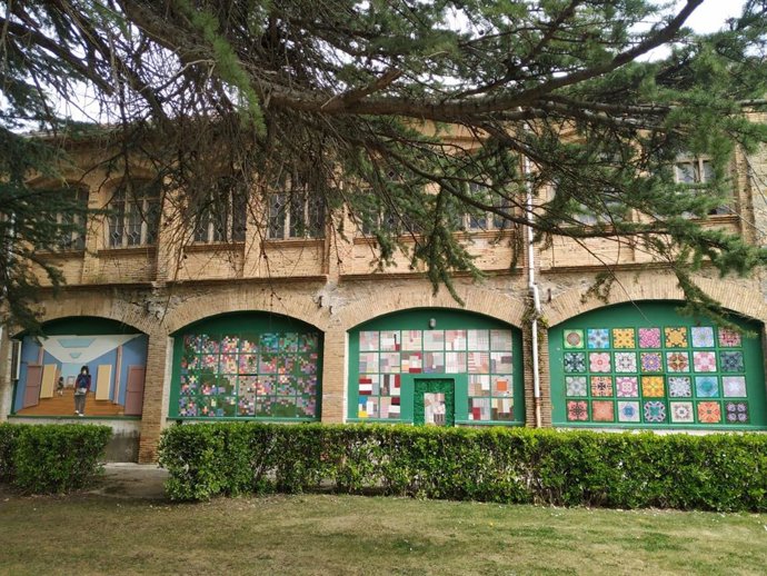 Proyecto 'La casa del tejado colorado', en el psicogeriátrico San Francisco Javier.