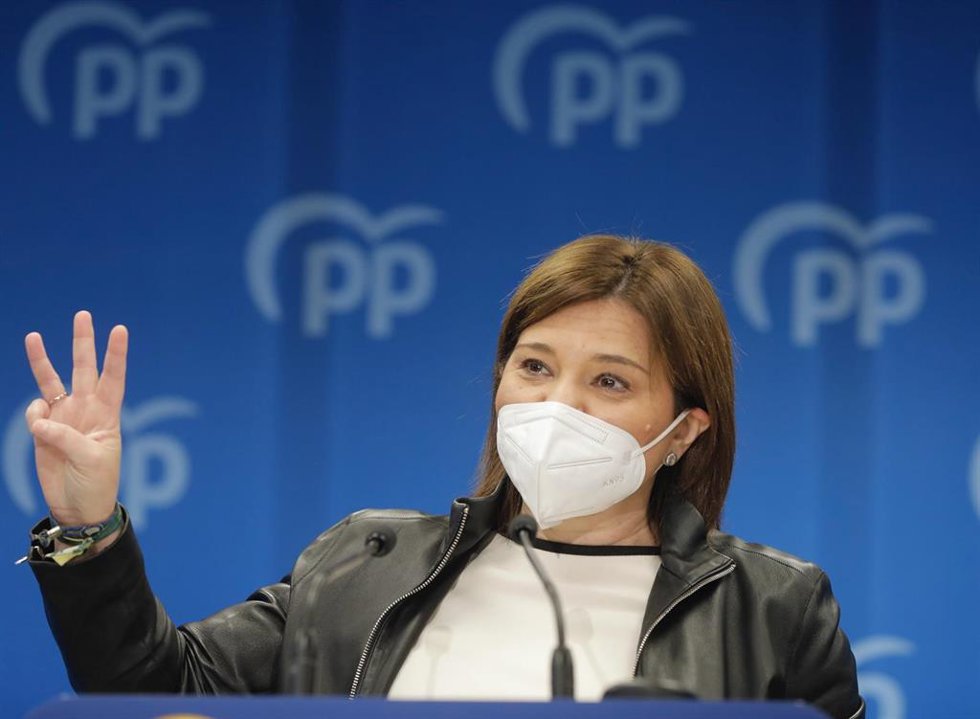 La presidenta del PPCV, Isabel Bonig,