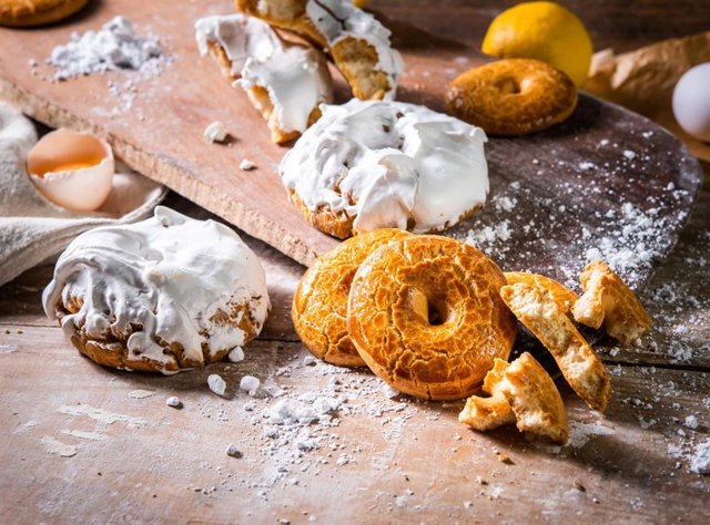 Las rosquillas son los dulces más típicos de San Isidro