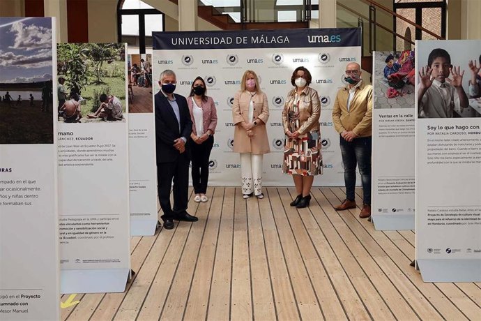 La directora de la Agencia Andaluza de Cooperación Internacional para el desarrollo (Aacid), Luz Ortega, se reúne con responsables de internacionalización de la UMA para consolidar las alianzas con las instituciones universitarias