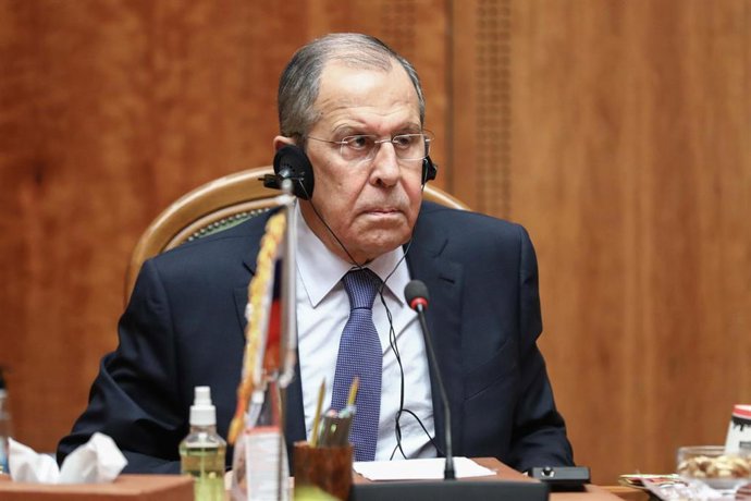 El ministro de Exteriores de Rusia, Serguei Lavrov. 