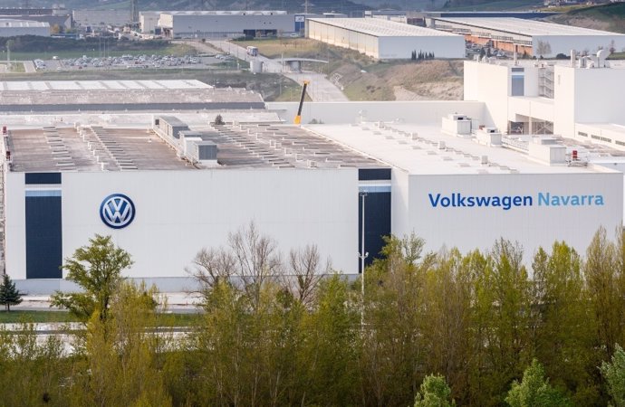 Archivo - Planta de Volkswagen en Navarra