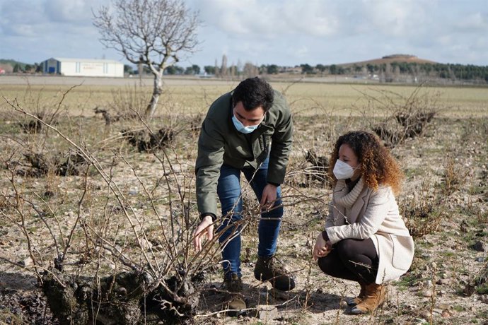 La diputada de Empleo, Promoción Provincial y Sostenibilidad, Noemí Otero, visita a los empresarios de Alimentos de Segovia.