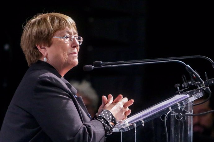 Archivo - La Alta Comisionada de Naciones Unidas para los Derechos Humanos, Michelle Bachelet.