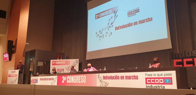 III Congreso de CCOO de Industria, en el recinto ferial gijonés 'Luis Adaro