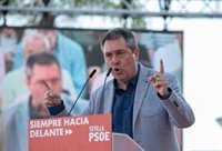 Espadas se ofrece a liderar un proyecto "revulsivo" del PSOE-A y pide no confrontar entre compañeros en primarias
