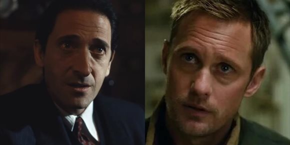 1. Adrien Brody y Alexander Skarsgard fichan por la temporada 3 de Succession