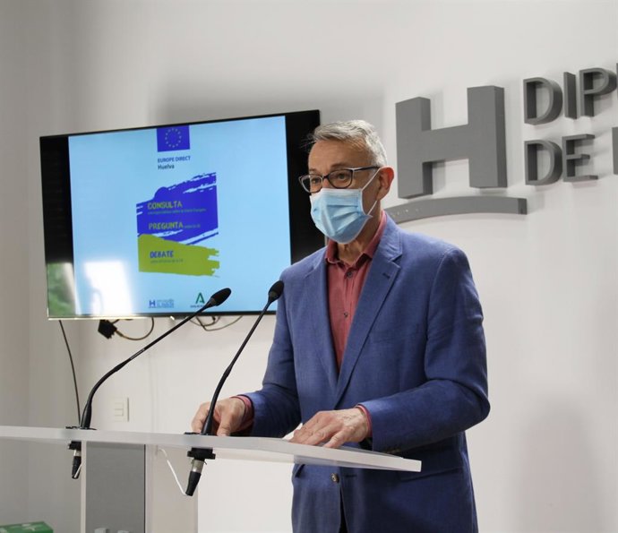 El vicepresidente de Innovación Económica y Social de la Diputación de Huelva, Juan Antonio García.